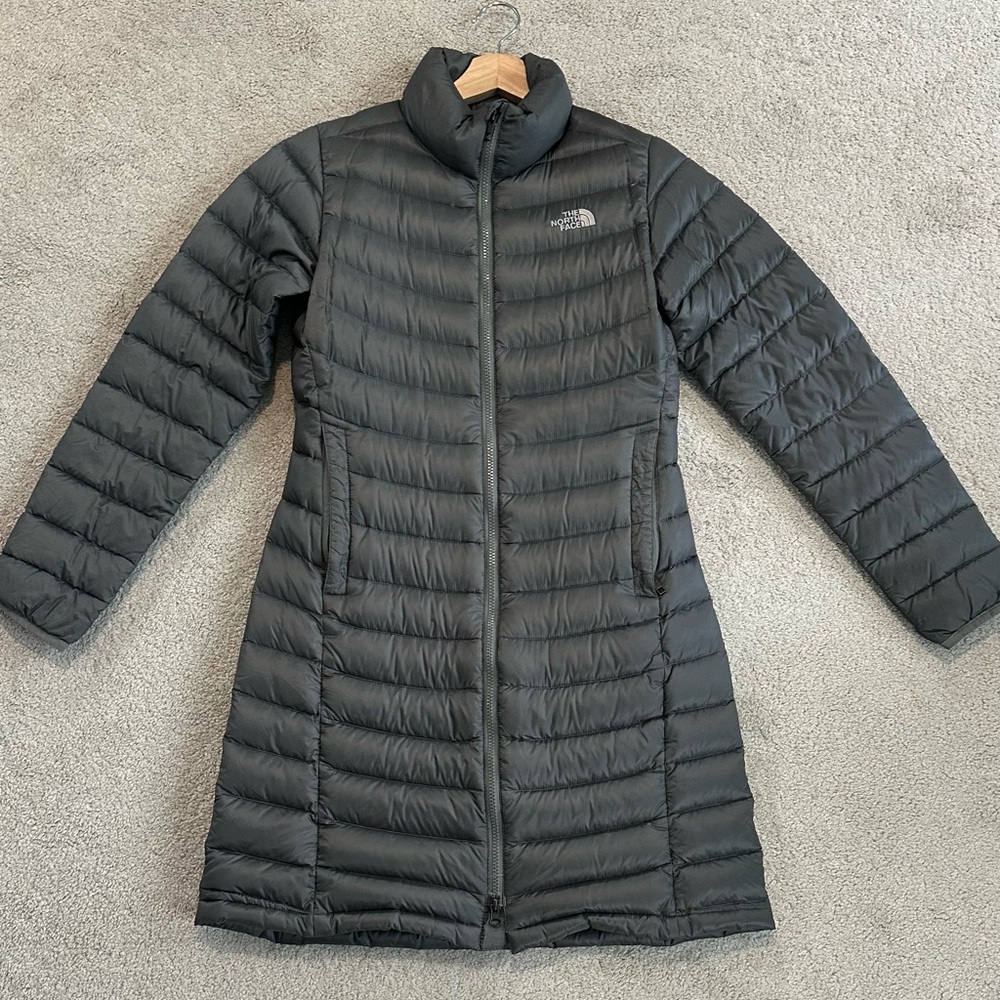 The North Face Women's Long Black Puffer Jacket